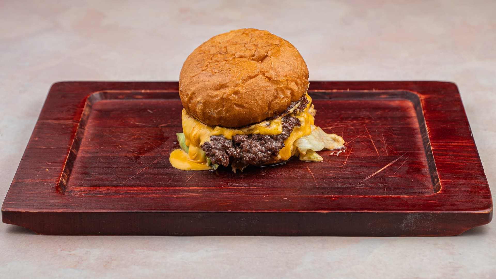 CLASSIC triple burger