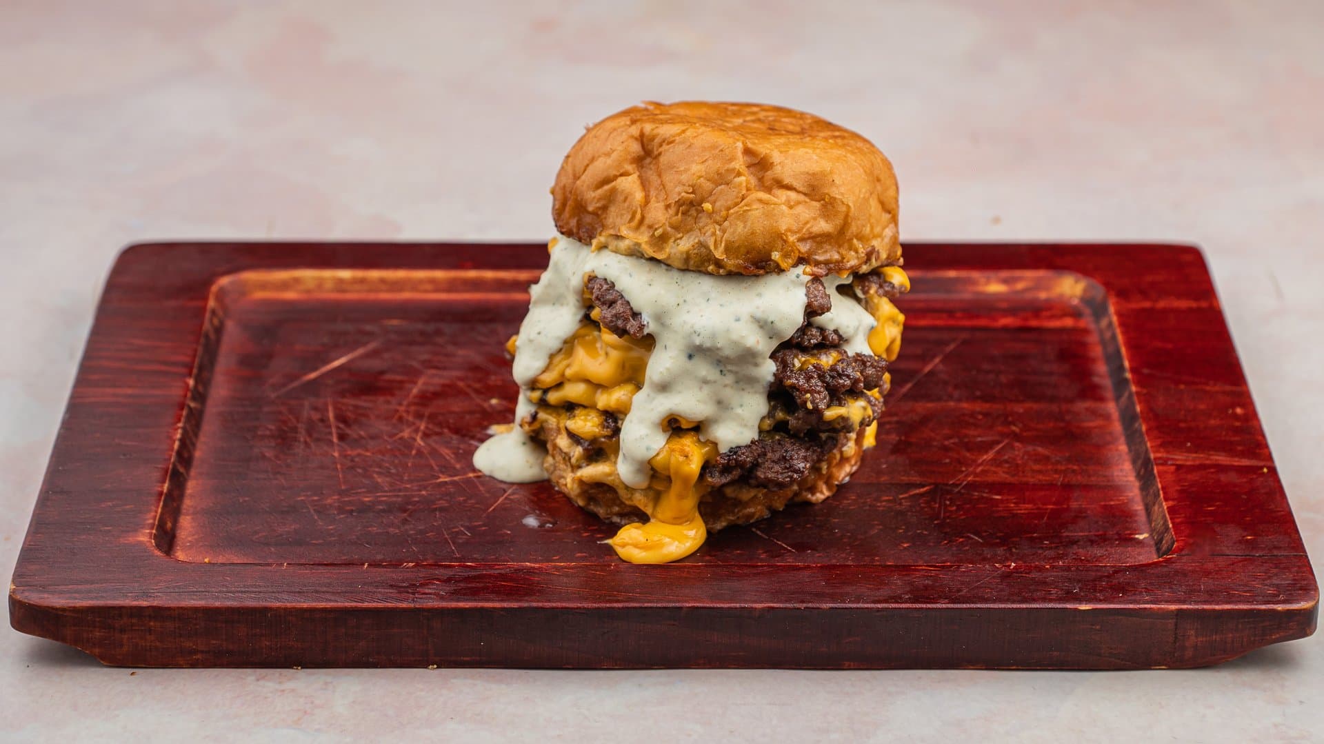 SPICY Double Double burger